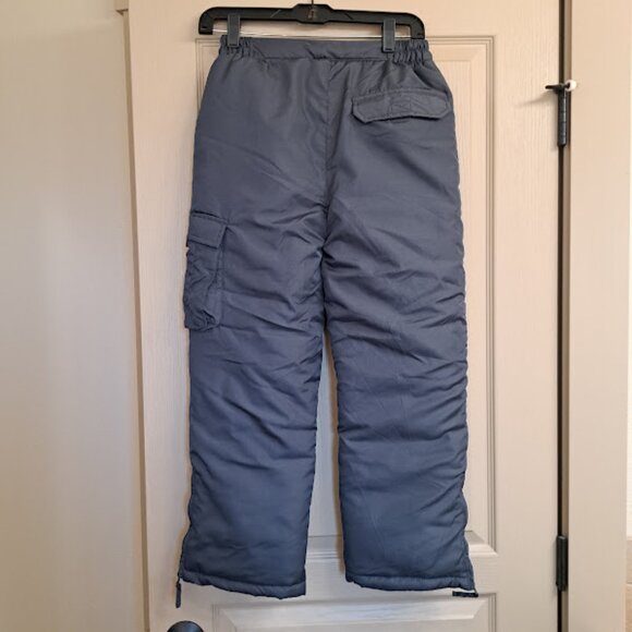 NEW snow pants size 8/10 unisex pants New with tags Grey and warm - Picture 4 of 5